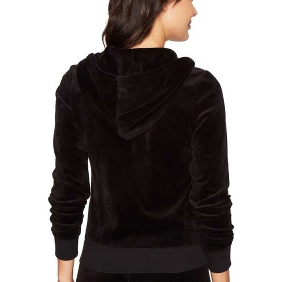 Juicy Couture Robertson Microterry Full Zip Hoodie - Picture 3 of 6